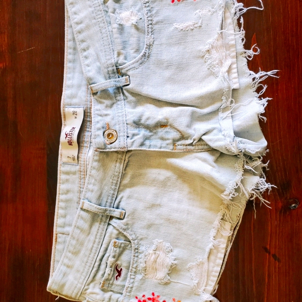 Holister short shorts Jean size 7